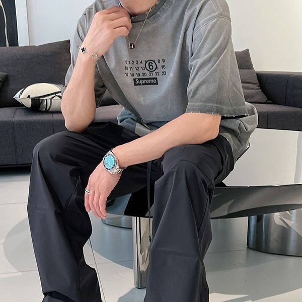 メゾンマルジェラ シュプリーム N級品コラボ 半袖 tシャツ Mac36317